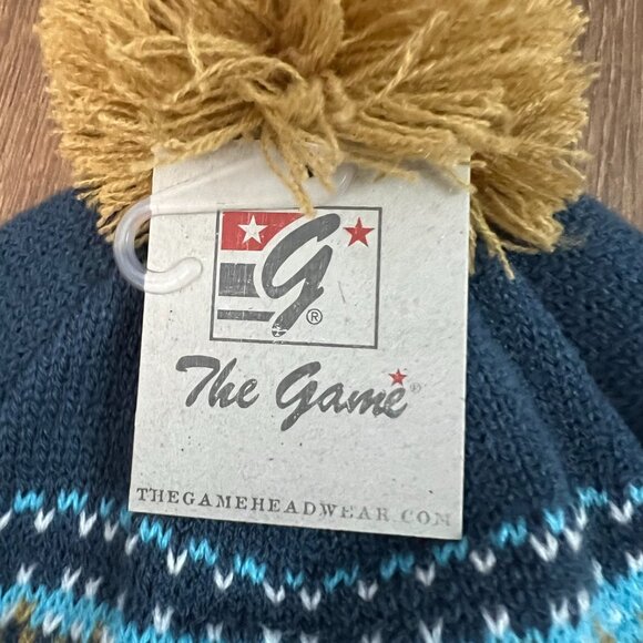 NEW The Game Nashville Tennessee Knit Beanie with Pom - Picture 3 of 7